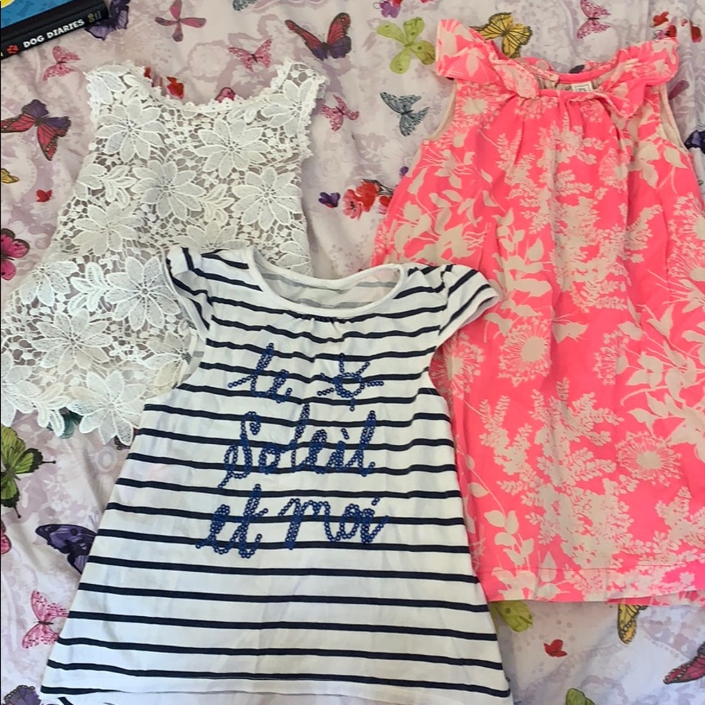Summer collection- tank/shirt/dress